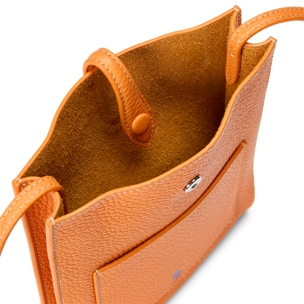 【POLO RALPH LAUREN】Polo Play Leather Pocket Crossbody Polo Play Leather Pocket Crossbody