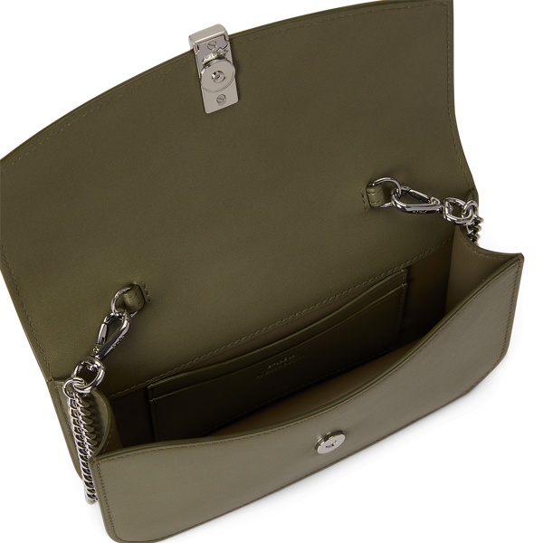 Polo ID レザー チェーン ウォレット & バッグ | ラルフ ローレン公式