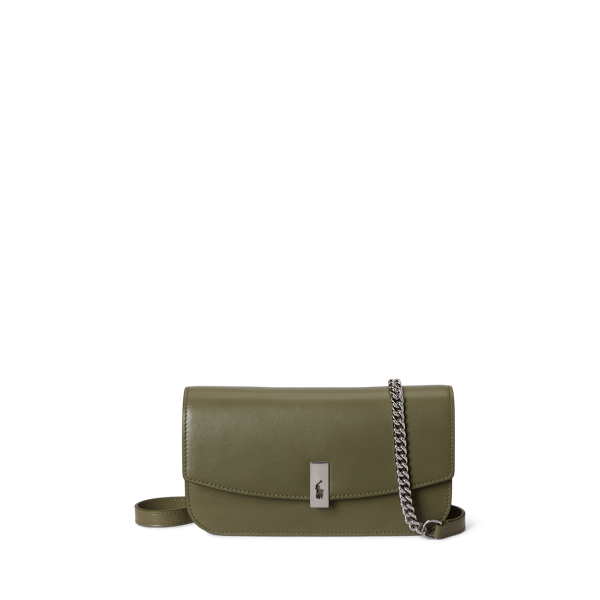 Polo ID レザー チェーン ウォレット & バッグ | ラルフ ローレン公式