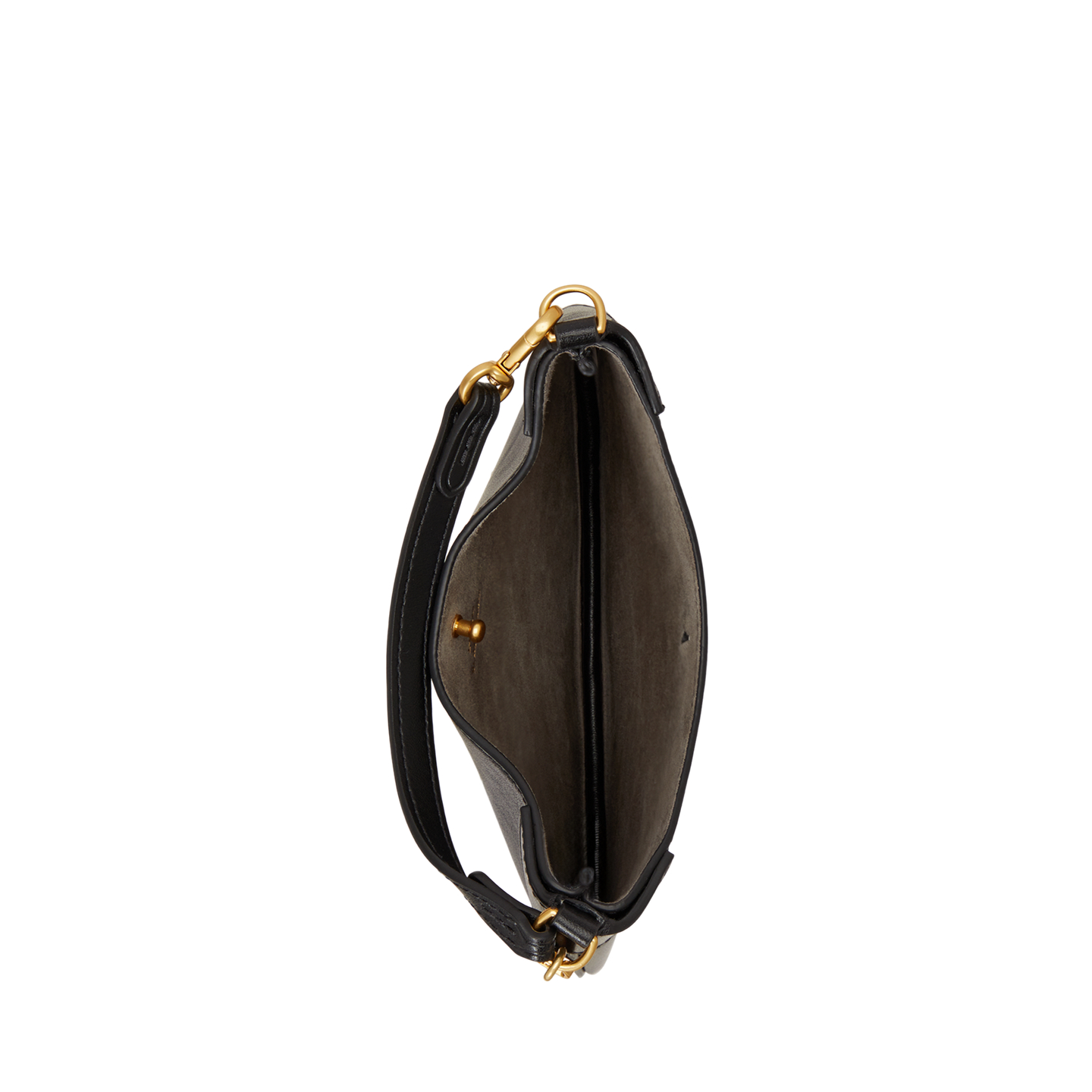Женские сумки Ralph Lauren Polo ID Leather Pouch, цвет: Чёрный — фото 2