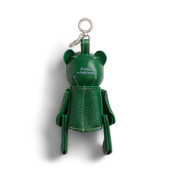 Juniper Polo Bear Leather Bag Charm Polo Ralph Lauren 2