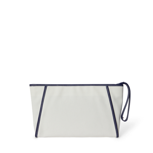 Cartera de mano Polo Play de loneta Polo Ralph Lauren en Papel 3