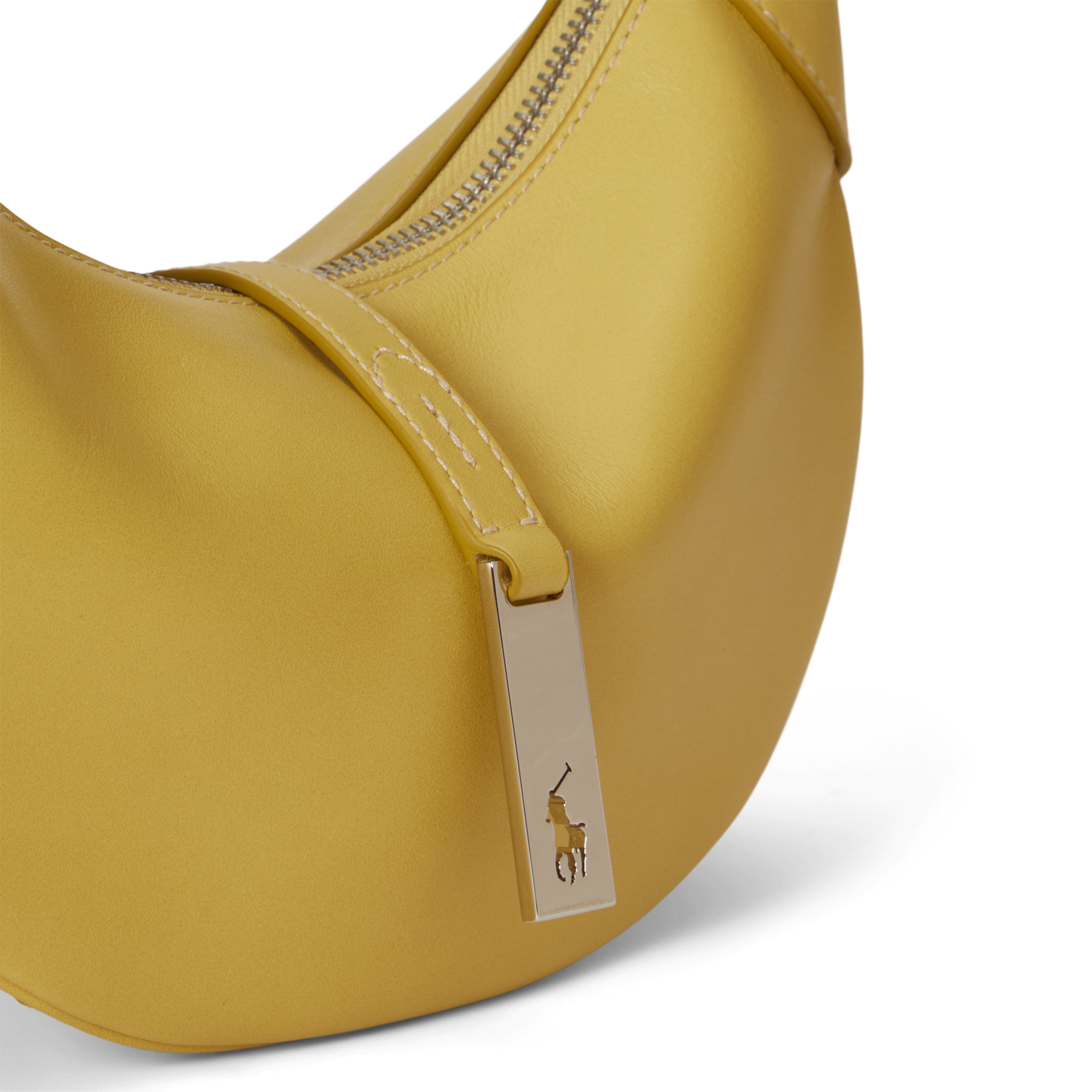 Женская сумка Ralph Lauren Polo ID Calfskin Mini Shoulder, цвет: Alfalfa — фото 3