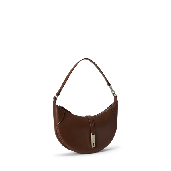Mala Mini Shoulder Polo ID em couro