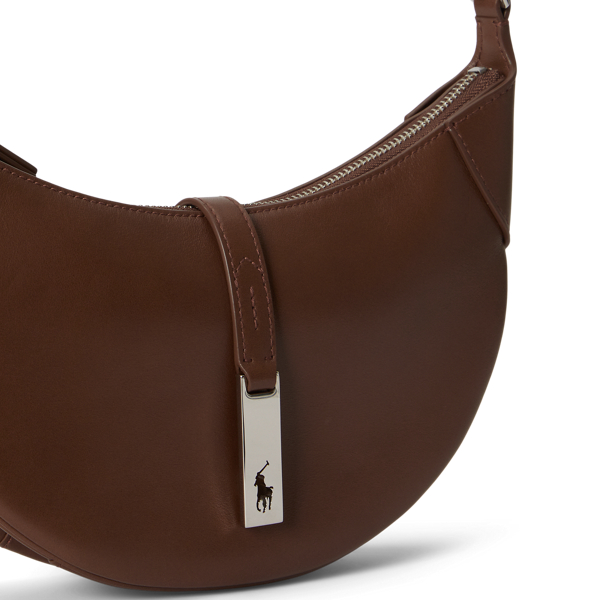 Mala Mini Shoulder Polo ID em couro