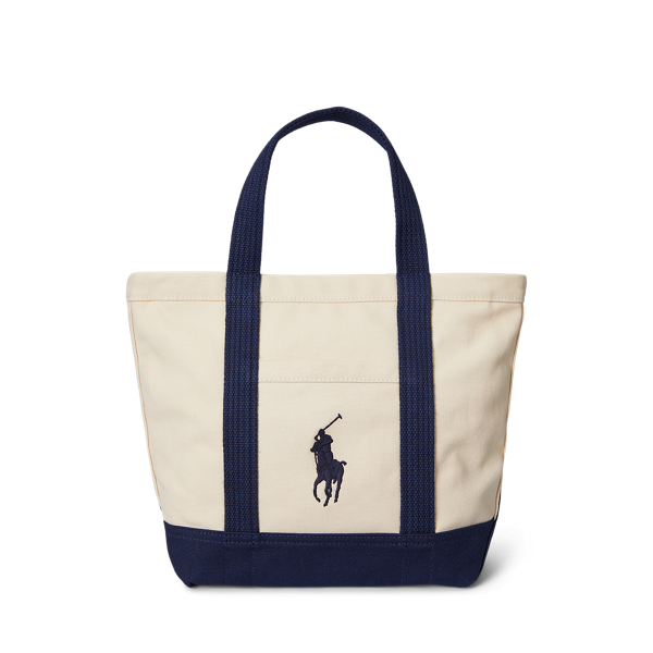 Big Pony Medium Cotton Canvas Tote