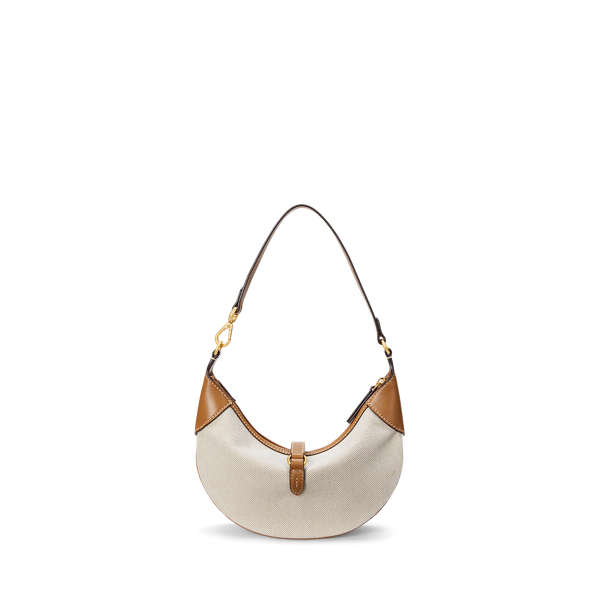 Polo ID Canvas-Leather Mini Shoulder Bag | Ralph Lauren