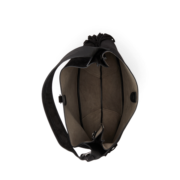 Polo ID ラージ フリンジ スエード ショルダー バッグ | ラルフ