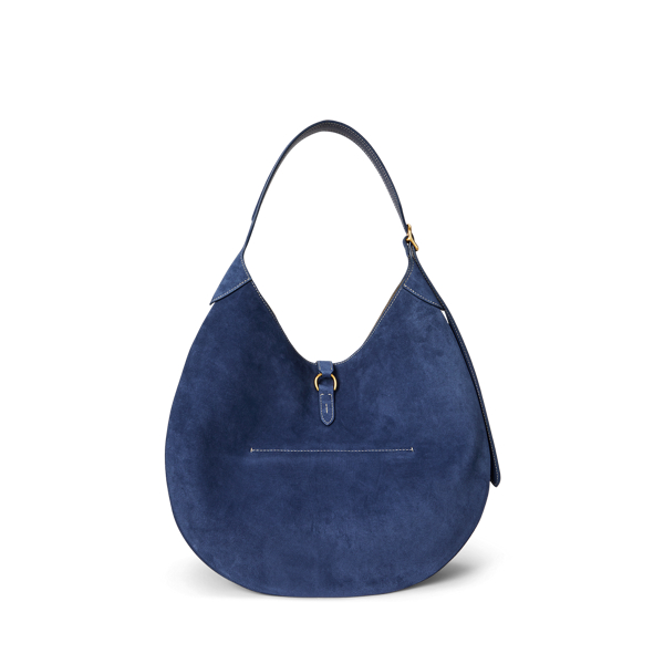Polo ID Suede Large Shoulder Bag for Women | Ralph Lauren® PA