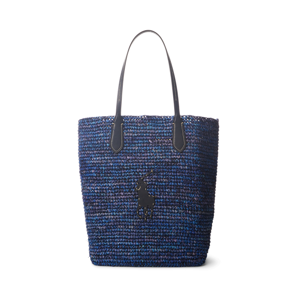 Big Pony Raffia Large Tote