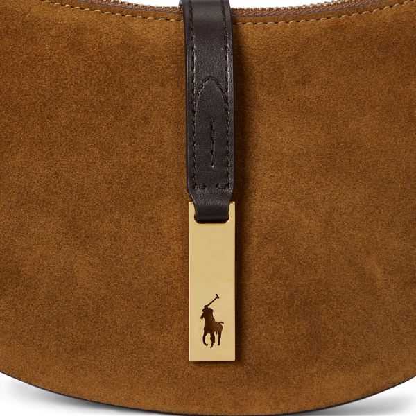 Polo ID スエード ミニ ショルダー バッグ | ラルフ ローレン
