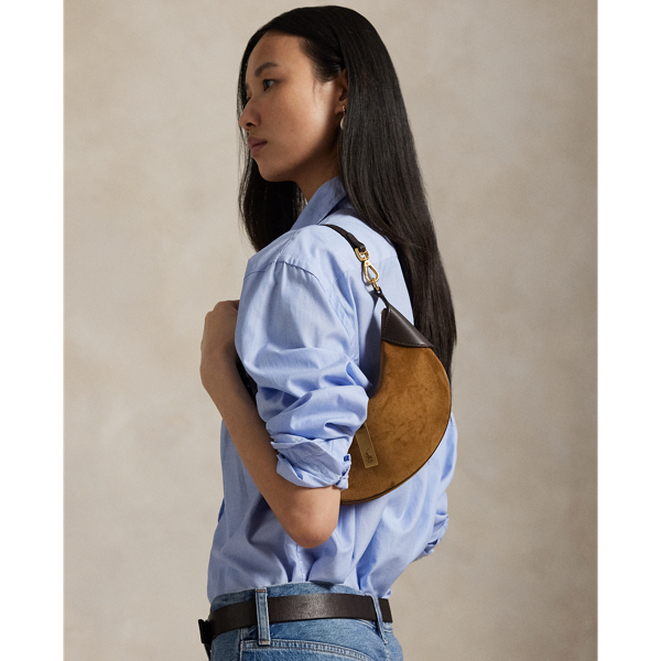 Polo ID スエード ミニ ショルダー バッグ | ラルフ ローレン