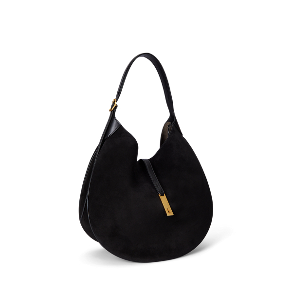 Polo ID Suede Large Shoulder Bag for Women | Ralph Lauren® BR