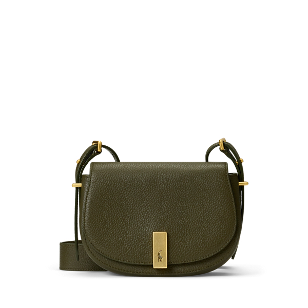 Mini Satteltasche Polo ID aus Leder fur Damen Ralph Lauren DE