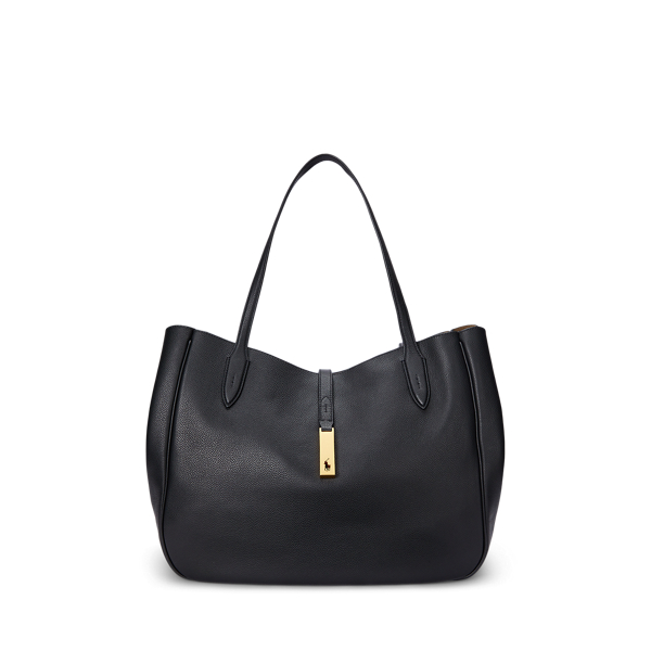 Ralph lauren black handbag best sale