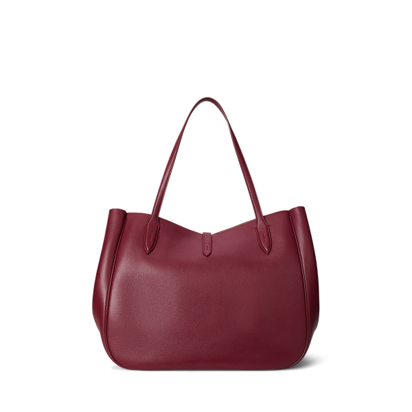 Polo Ralph Lauren POLO ID LEATHER LARGEトートバッグ Polo ID Leather Large Tote for Women | Ralph Lauren® CH