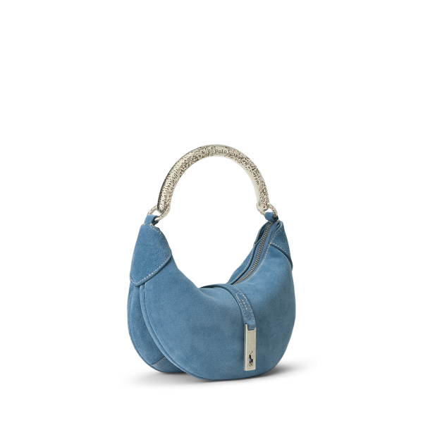 【COLOR iN ID】Suede mini cross bag Polo ID Suede-Leather Small Shoulder Bag