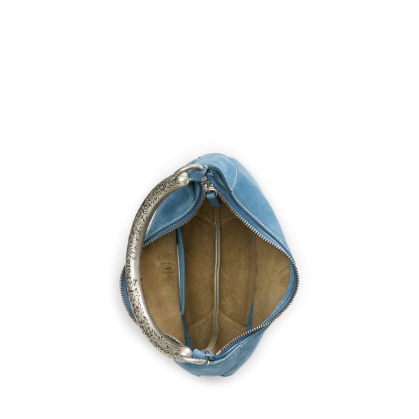 Bluebell Polo ID Suede Mini Shoulder Bag Polo Ralph Lauren 5