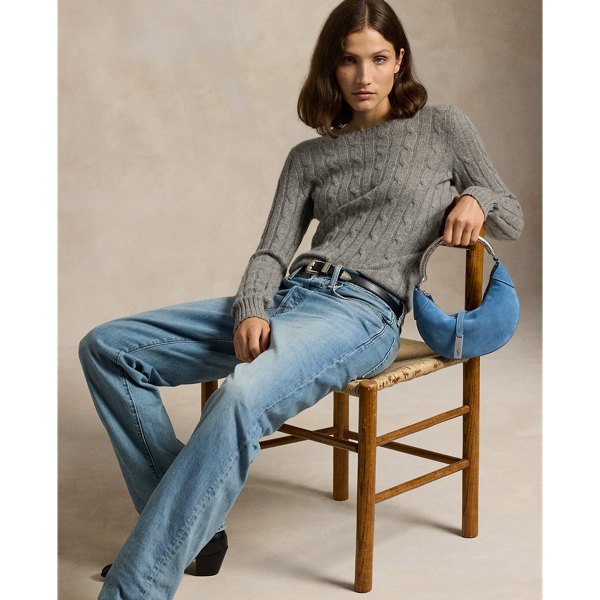 Polo ID Suede Mini Shoulder Bag