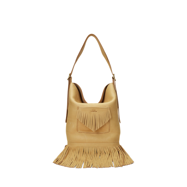 Leather Medium Bellport Bucket Bag