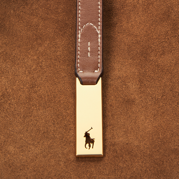 Polo ID Suede Large Shoulder Bag for Women | Ralph Lauren® PA