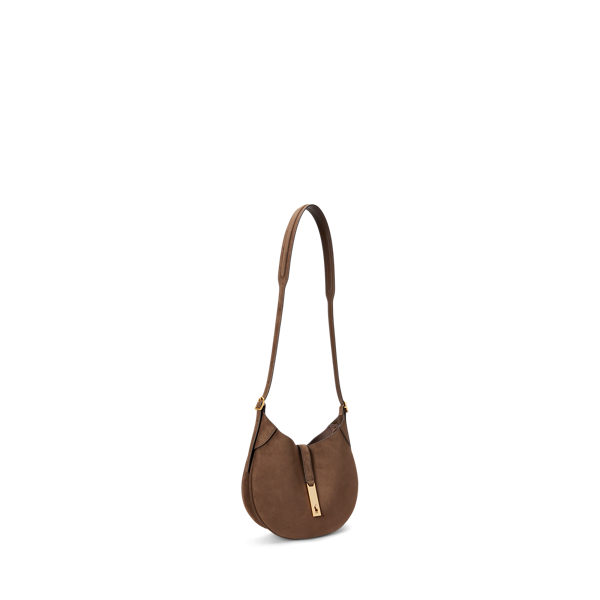 Polo ID Suede Small Shoulder Bag