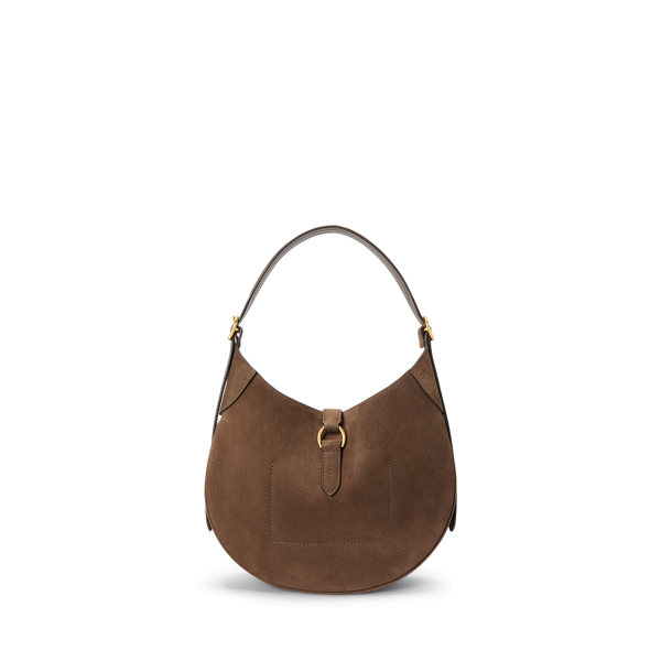 Polo ID Suede Small Shoulder Bag