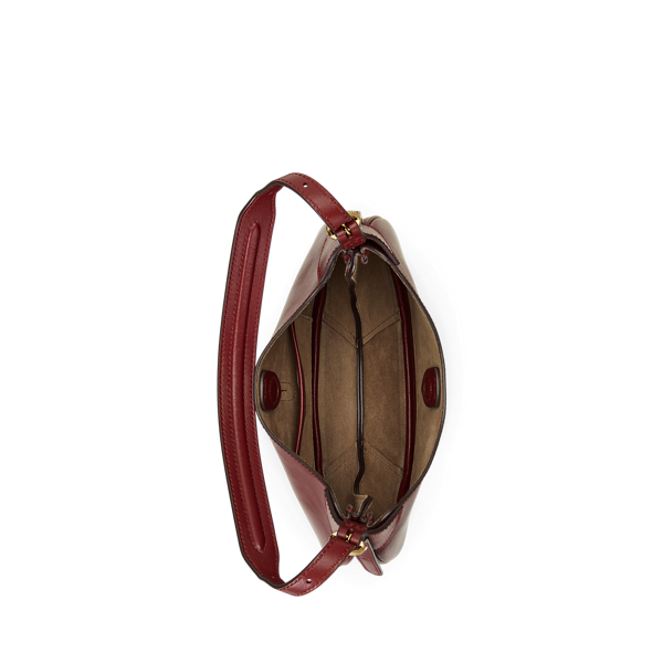 Chianti Polo ID Leather Small Shoulder Bag Polo Ralph Lauren 5