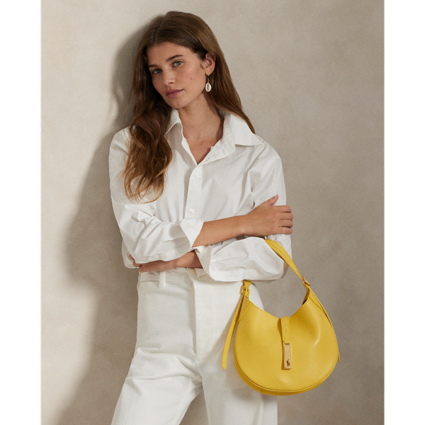 Polo ID レザー スモール ショルダー バッグ | ラルフ ローレン