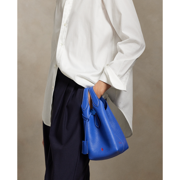 ショルダーバッグ・ポシェット [Polo Ralph Lauren] Polo Play Leather Small Tote & Croosbody Polo Play Leather Small Tote & Crossbody for Women | Ralph