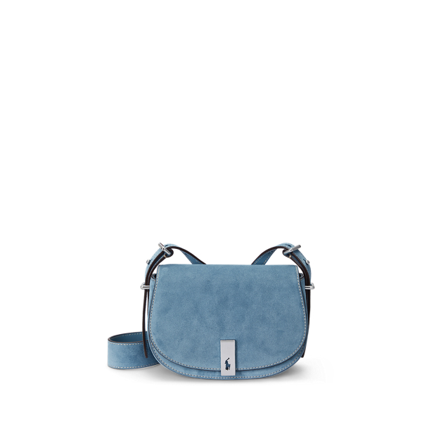 Polo ID Suede Mini Saddle Bag