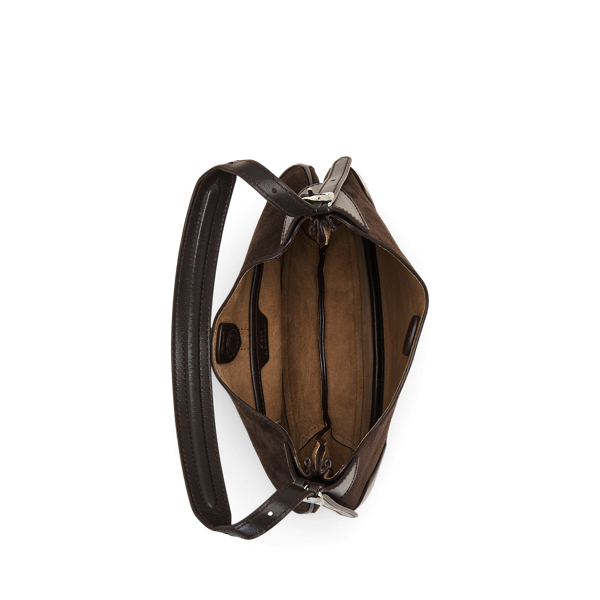 Polo ID Suede Small Shoulder Bag