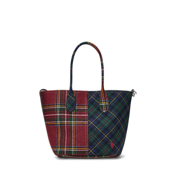 Patchwork Wool Medium Bellport Tote