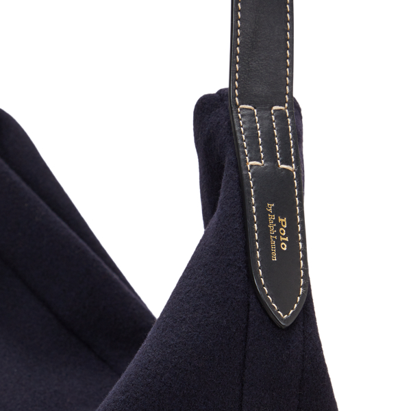 Bellport Flannel Sling Bucket Bag