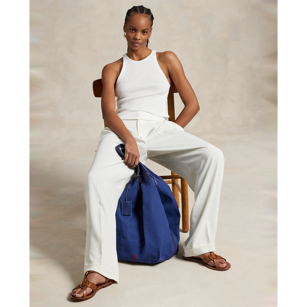 Polo Play Canvas Large Tote for Women | Ralph Lauren® PA