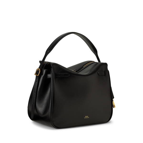 Polo ID Leather Satchel