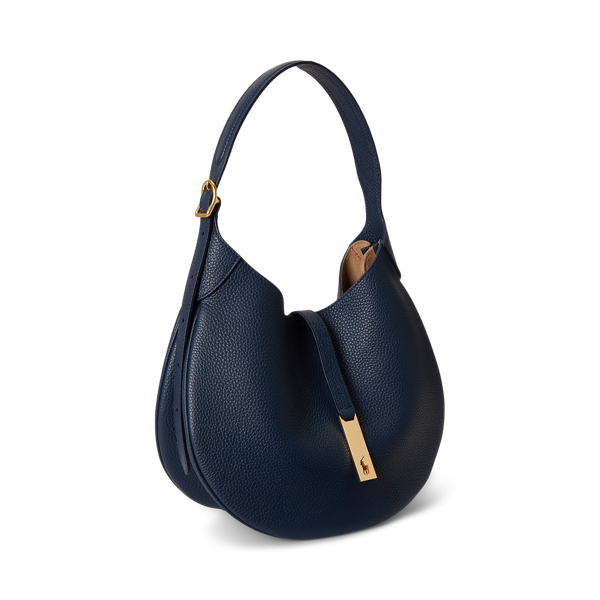 Polo ID レザー ミディアム ショルダー バッグ | ラルフ