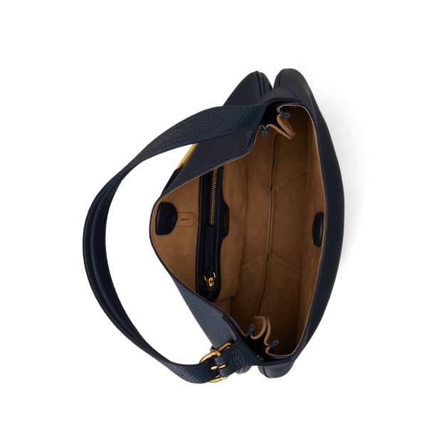 Polo ID レザー ミディアム ショルダー バッグ | ラルフ