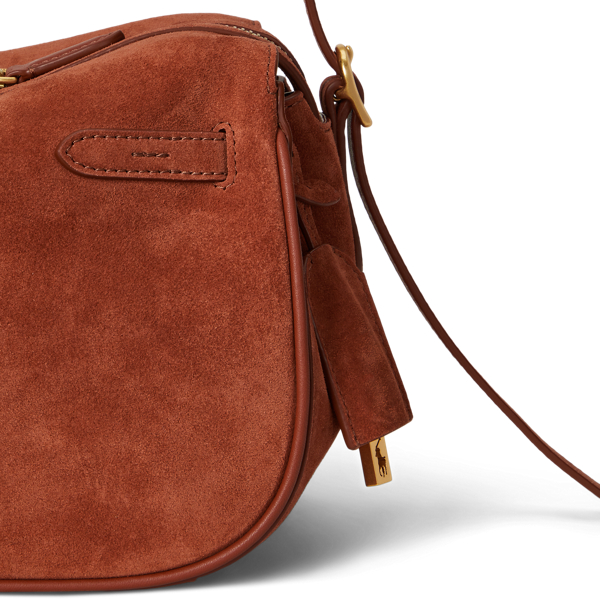 Polo ID スエード ミニ サッチェル | ラルフ ローレン公式オンラインストア