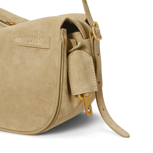 Polo ID スエード ミニ サッチェル | ラルフ ローレン公式オンラインストア