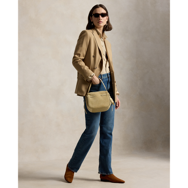 Polo ID スエード ミニ サッチェル | ラルフ ローレン公式オンラインストア