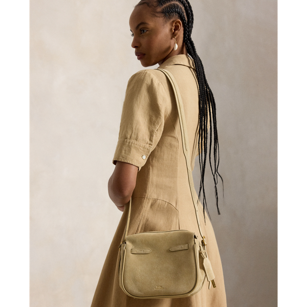 Polo ID スエード ミニ サッチェル | ラルフ ローレン公式オンラインストア