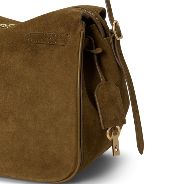 Polo ID Suede Satchel