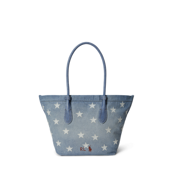 Bolso tote Bellport mediano de denim