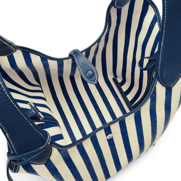 Polo Play Striped Canvas Tote for Women | Ralph Lauren® BR
