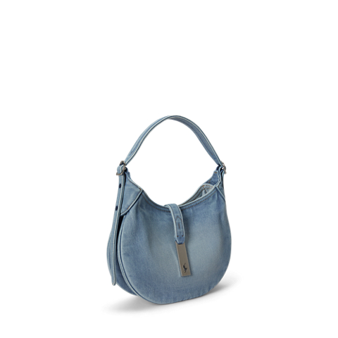 Женские сумки Ralph Lauren Polo ID Denim Small Shoulder Bag
