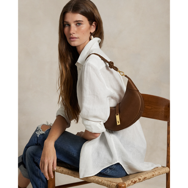 ファッション雑貨・小物その他 Small Grain Polo ID Mini Shoulder Bag Polo ID Leather Mini Shoulder Bag