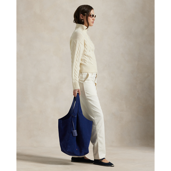 【POLO RALPH LAUREN】Polo Play Suede Large Tote トート Polo Play Suede Large Tote