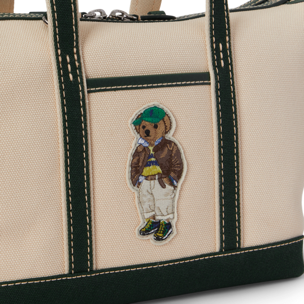 ポロラルフローレン　ポロベア　キャンバス　ミニショッパートート　ショルダーバッグ Polo ベア キャンバス ミニ ショッパー トート | ラルフ