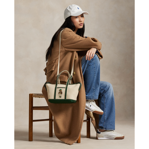 Polo ベア キャンバス ミニ ショッパー トート | ラルフ
